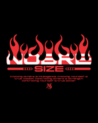 Camiseta NobreSize Fire Algodão Egípcio Premium Preta