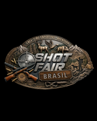 Camiseta ShotFair Emblema Algodão Preta