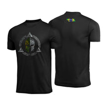 Camiseta Eduardo Tactics Tactics Logo Preta Poliamida