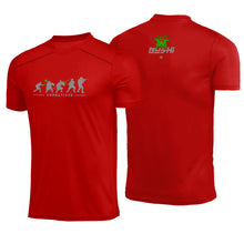 Camiseta BushiStrategy Bushi Combatives Vermelha Poliamida