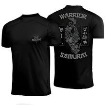 Camiseta BushiStrategy Bushi Warrior Samurai Preta Poliamida