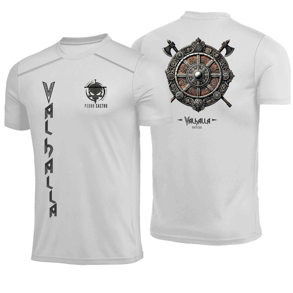 Camiseta Brutal Precision Brutal Escudo Branca Poliamida