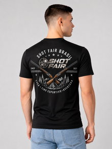 Camiseta ShotFair Algodão Preta