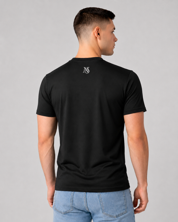 Camiseta NobreSize Exclusive Algodão Egípcio Premium Preta