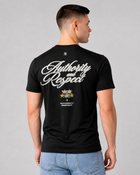 Camiseta NobreSize Authority Algodão Egípcio Premium Preta