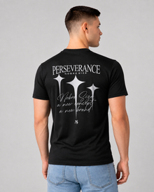 Camiseta NobreSize Perseverance Algodão Egípcio Premium Preta