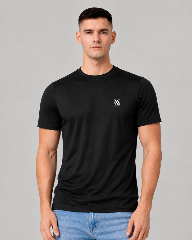 Camiseta NobreSize Don't Rush Algodão Egípcio Premium Preta
