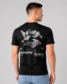 Camiseta NobreSize Don't Rush Algodão Egípcio Premium Preta