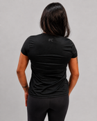 Camiseta .ESPECIALISTA Babylook Perfis de Sangue Preta