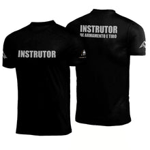 Camiseta Eduardo Tactics Tactics Instrutor Preta Poliamida