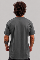 Camiseta .ESPECIALISTA Calma, Porra! Algodão Cinza