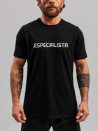 Camiseta .ESPECIALISTA Especialista Algodão Preta