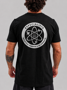 Camiseta .ESPECIALISTA Especialista Algodão Preta