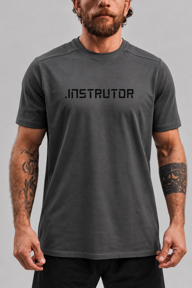 Camiseta .ESPECIALISTA Instrutor Algodão Cinza