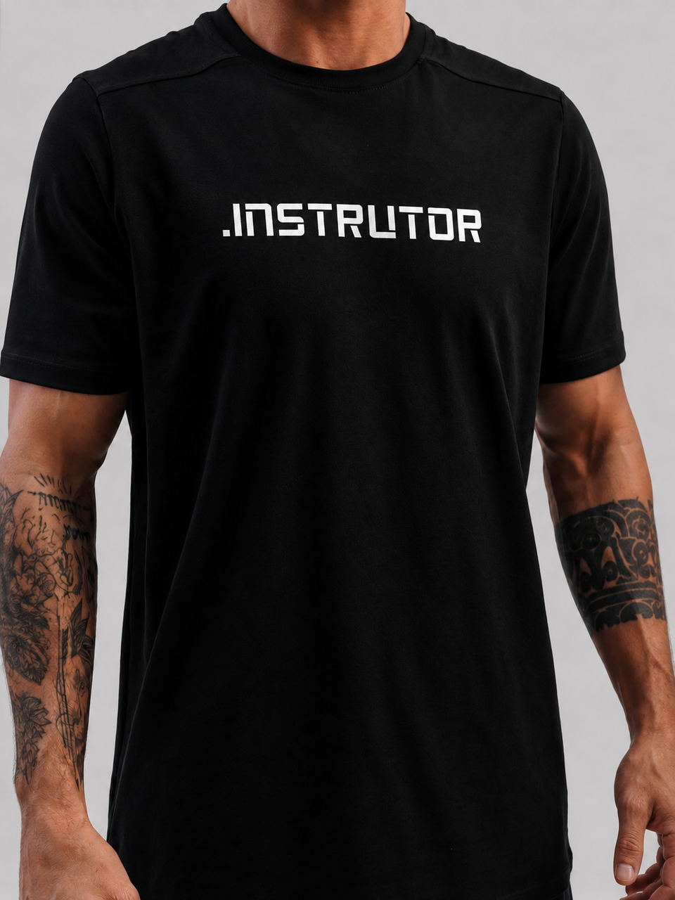 Camiseta .ESPECIALISTA Instrutor Poliamida Preta