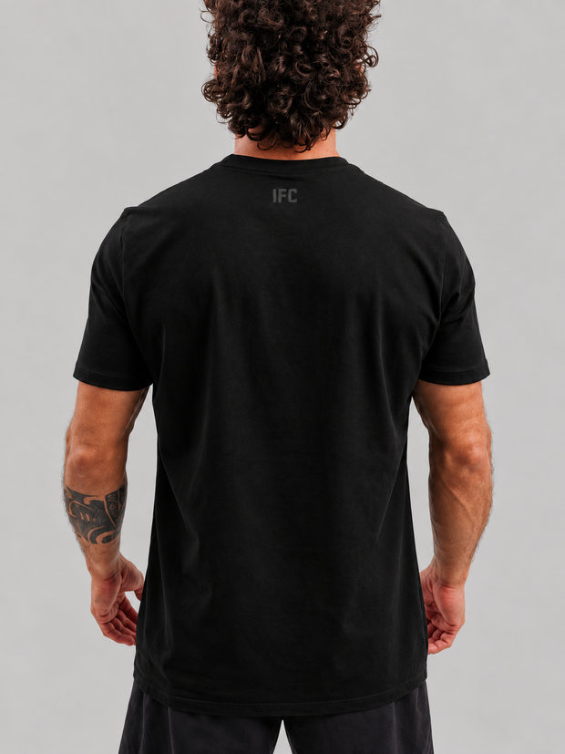 Camiseta .ESPECIALISTA Logo no Peito Poliamida Preta