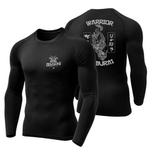 Camiseta BushiStrategy Hashguard Bushi Warrior Samurai Preta