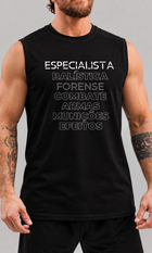 Regata .ESPECIALISTA Especialista em Balística Preta